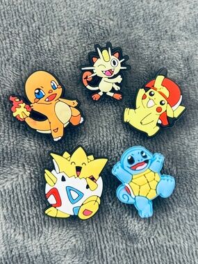Pokemon Croc Charms, Jibbitz - Set #2